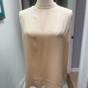 Vince silk blouse in creme color
